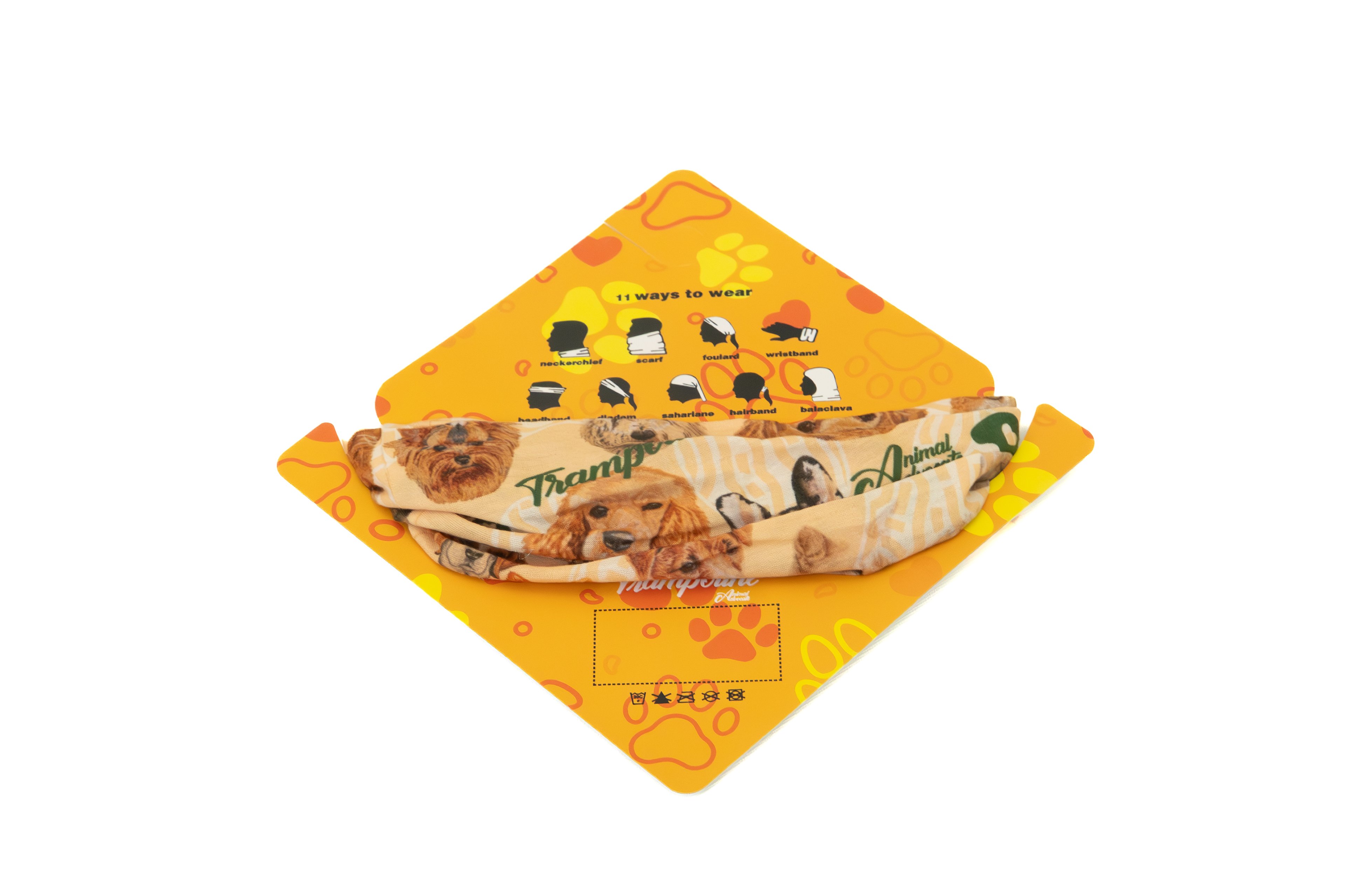 Trampoline Baskılı Buff Bandana Boyunluk Maske