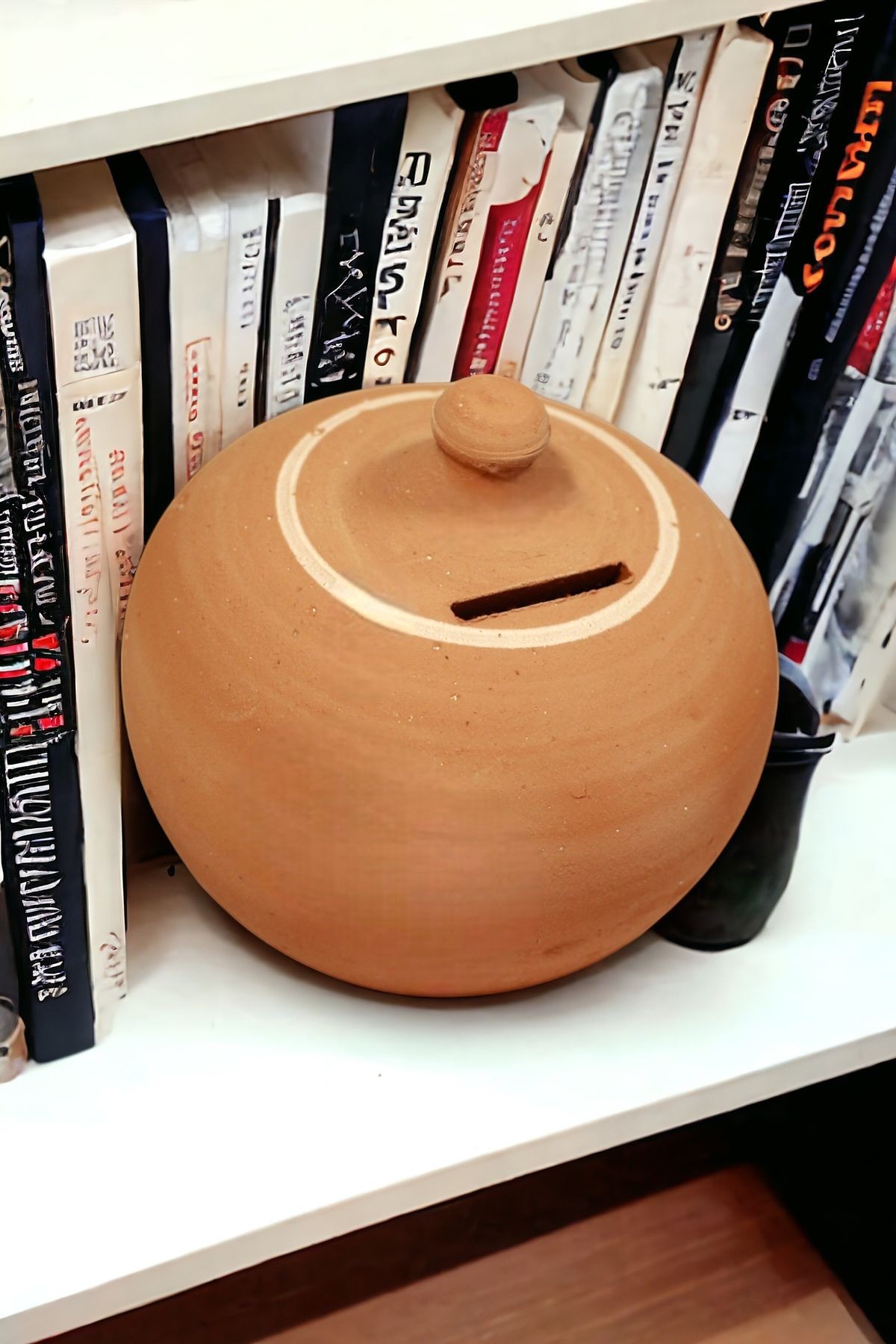 Toprak Küp Kumbara Küçük Boy 22 cm (Kırılarak Açılır)