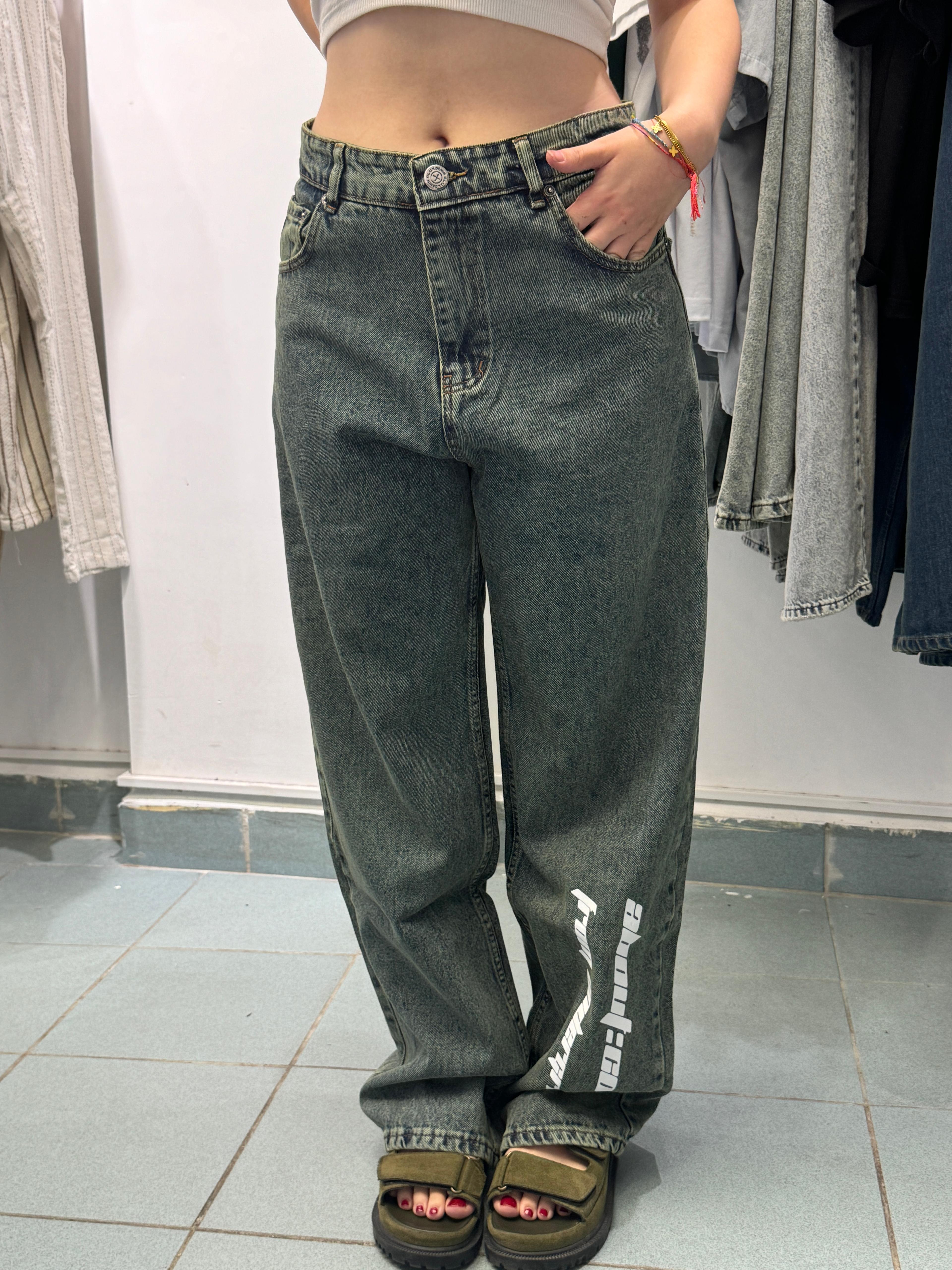 GREEN TİNTED DENIM