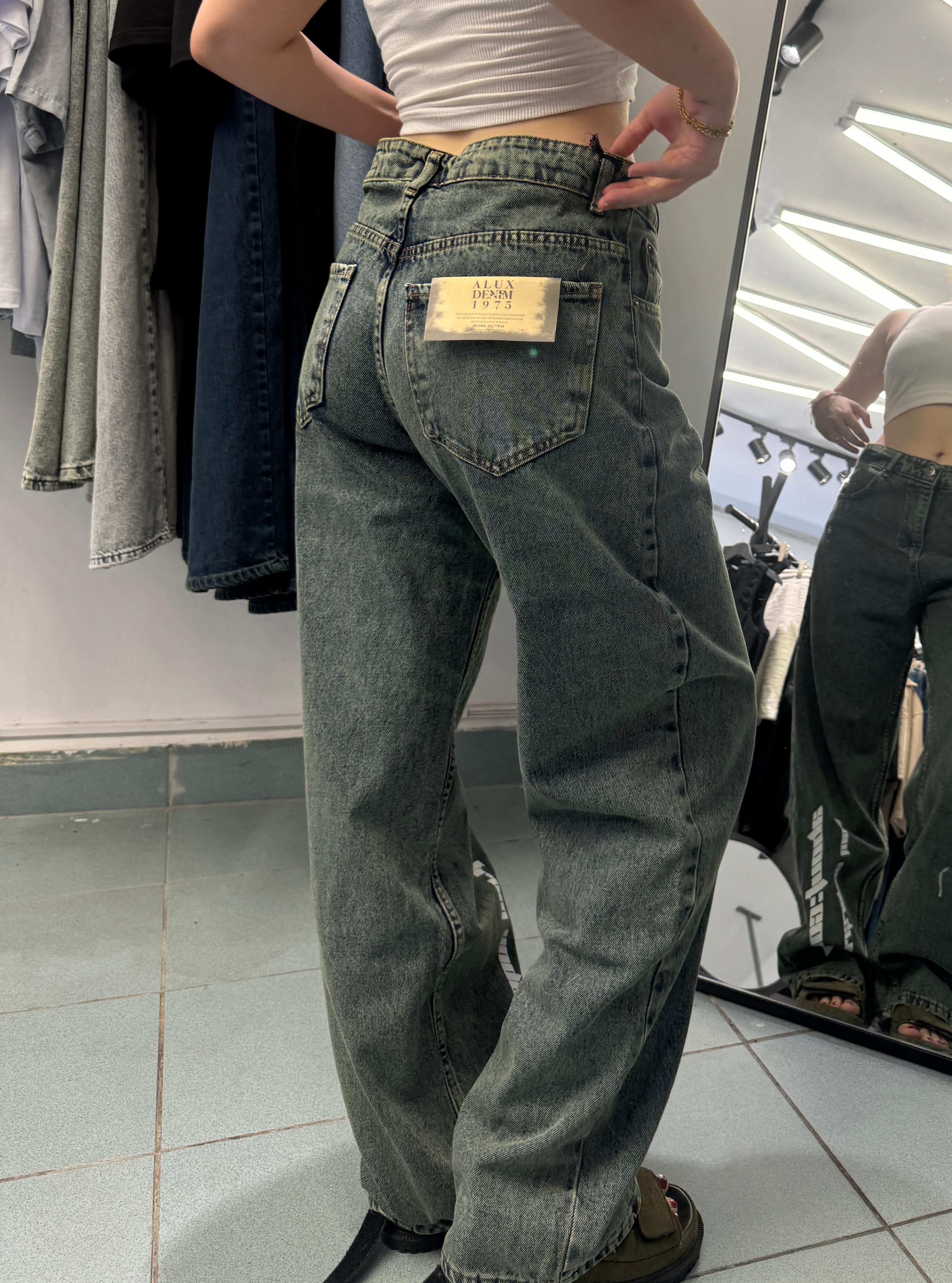 GREEN TİNTED DENIM