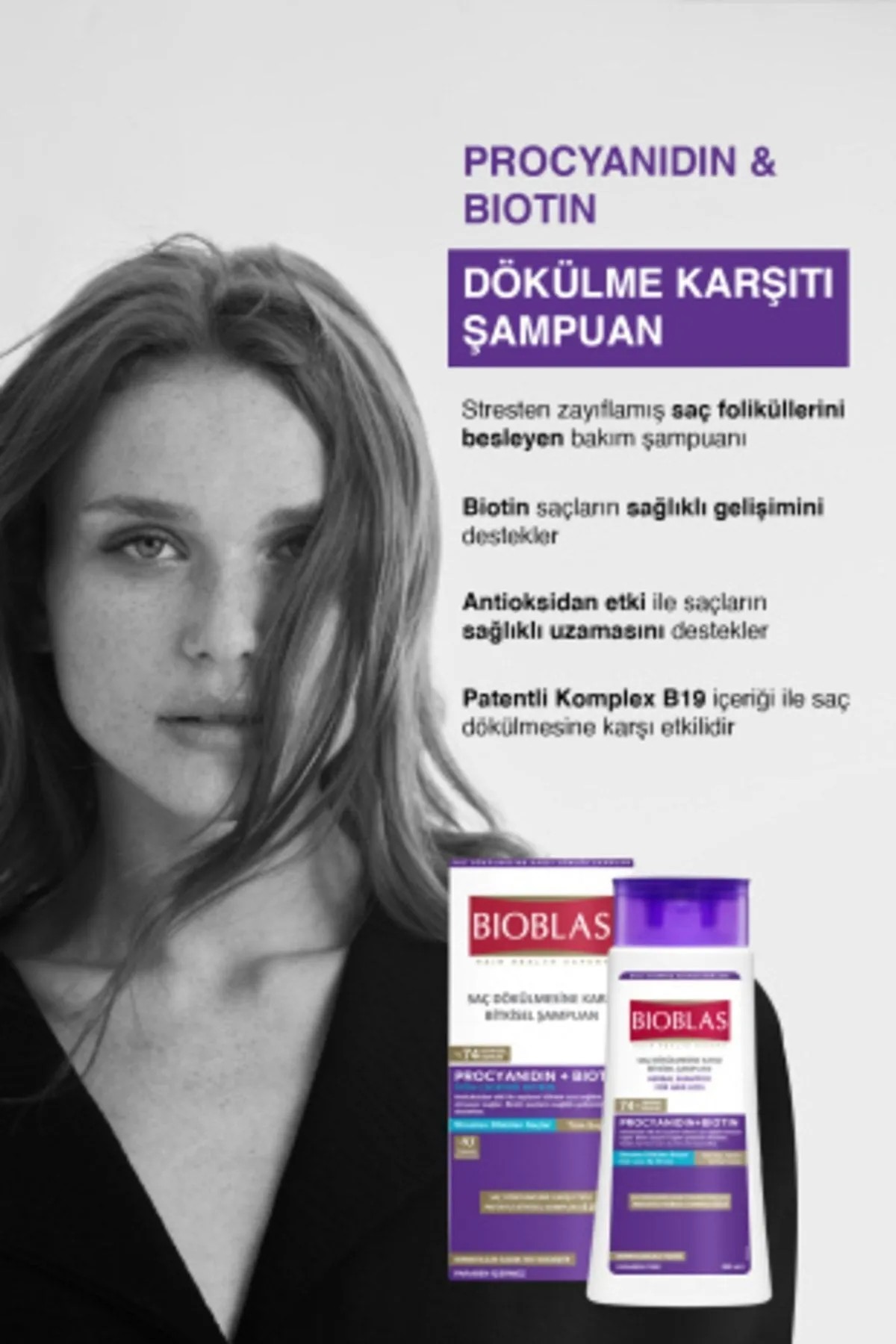 Bioblas Procyanidin+Biotin Şampuan