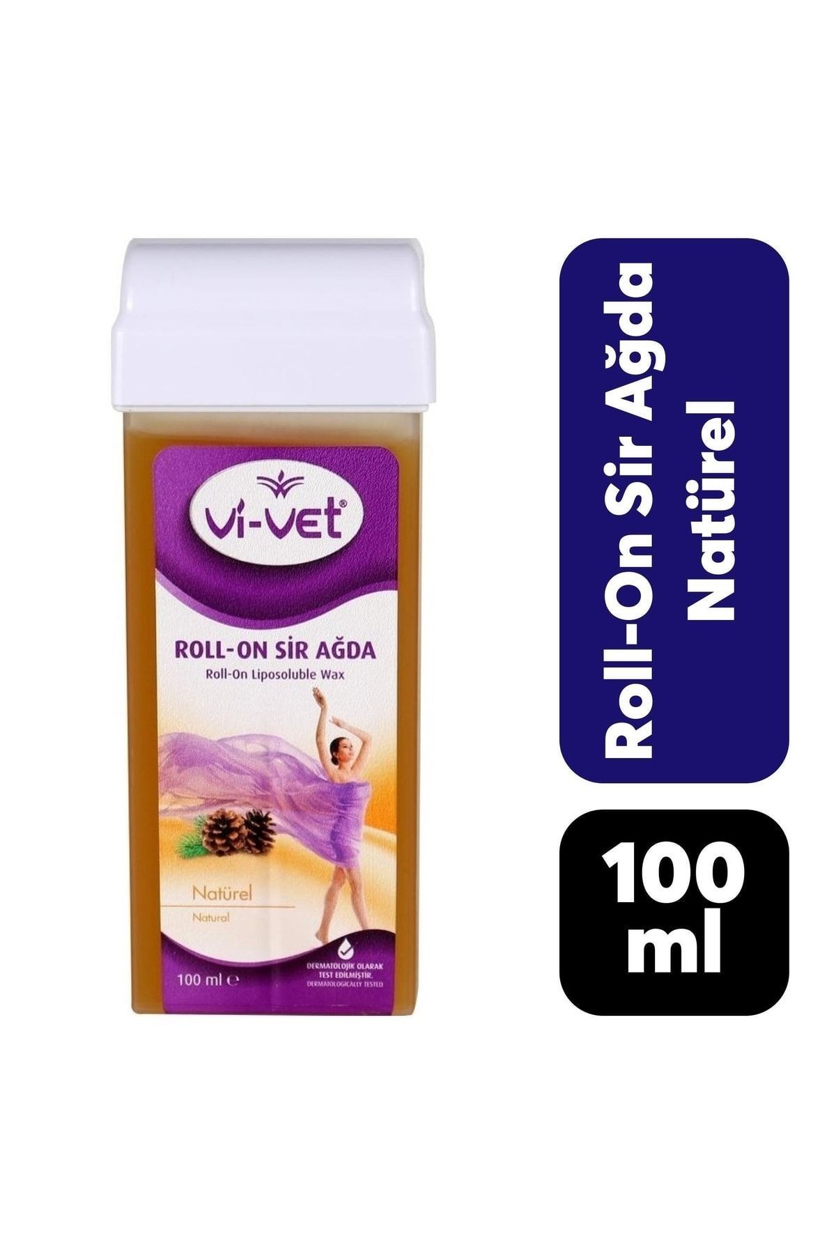 Vi-Vet Roll On Sir Ağda Natural 100 mL