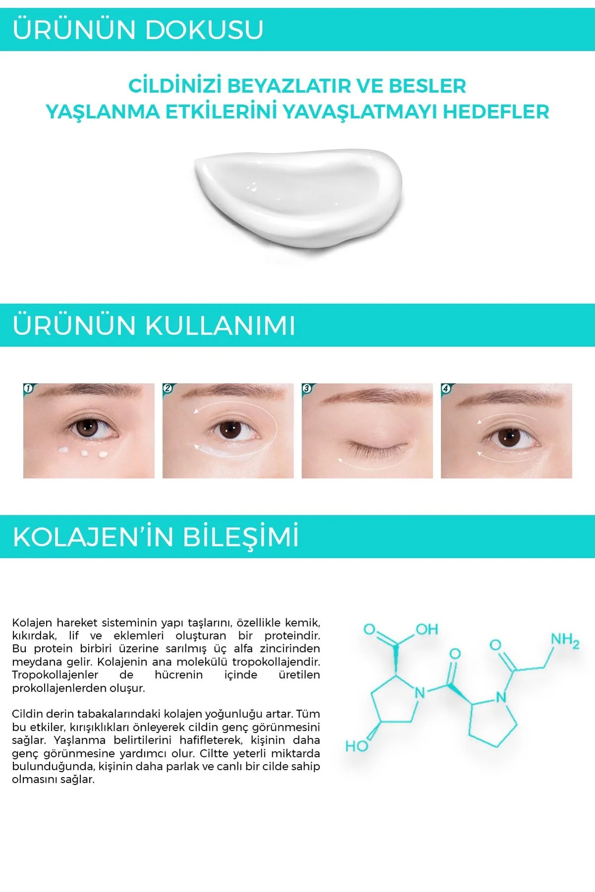 Kolajen Yüz&Göz Kremi 40 mL