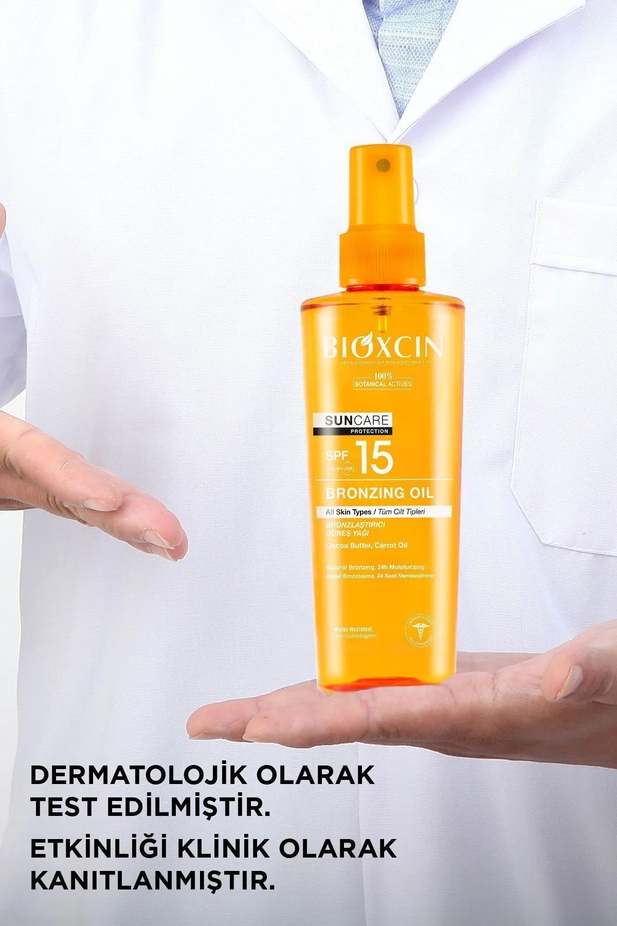 Bioxcin Spf15 Bronzlaştırıcı Yağ