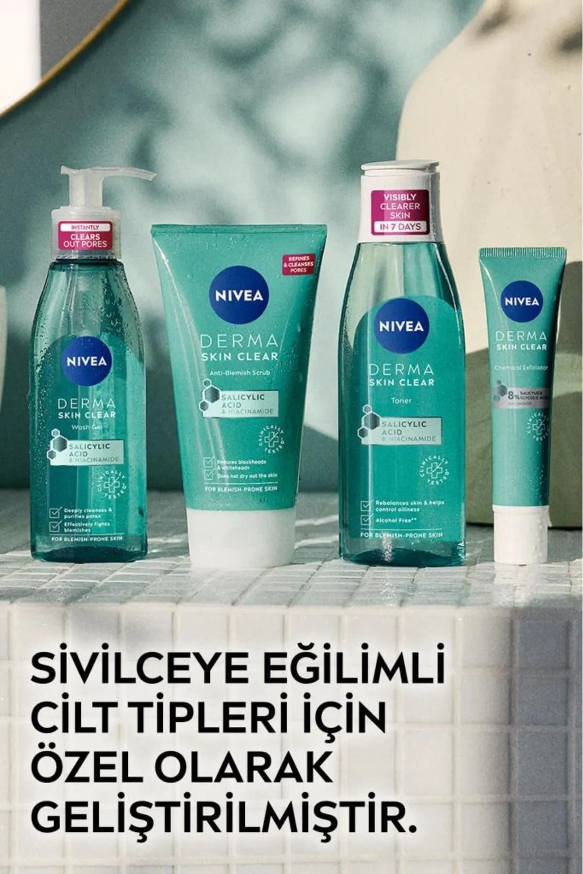 Nivea Derma Skin Clear Peeelıng