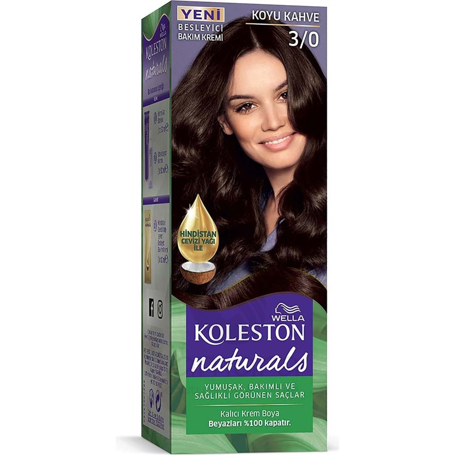 Koleston Naturals Saç Boyası Naturals 3/0
