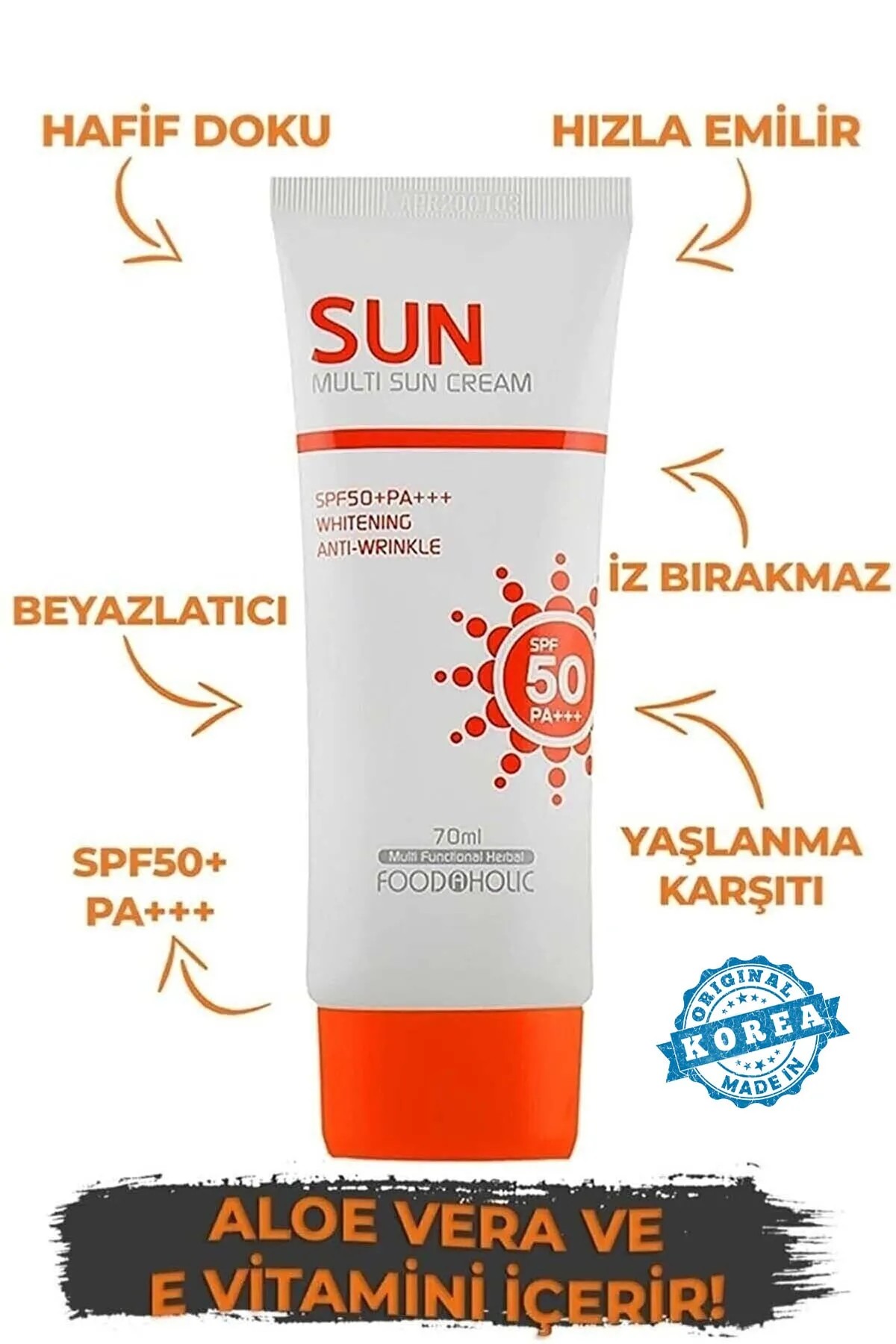 Sun Multi Güneş Kremi (Spf 50+)70 mL