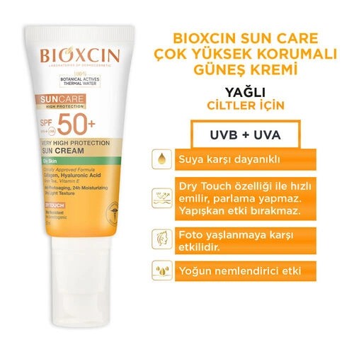 Bioxcin Yağlı Ciltler Güneş Kremi Spf50