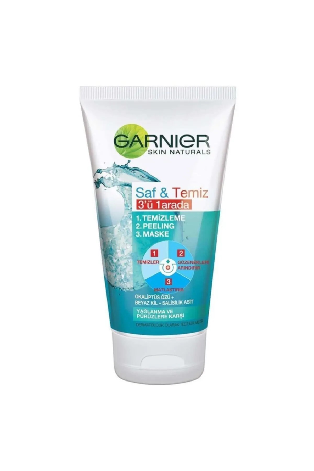 Garnier Saf&Temiz 3'ü 1 Arada Peeling 150 mL