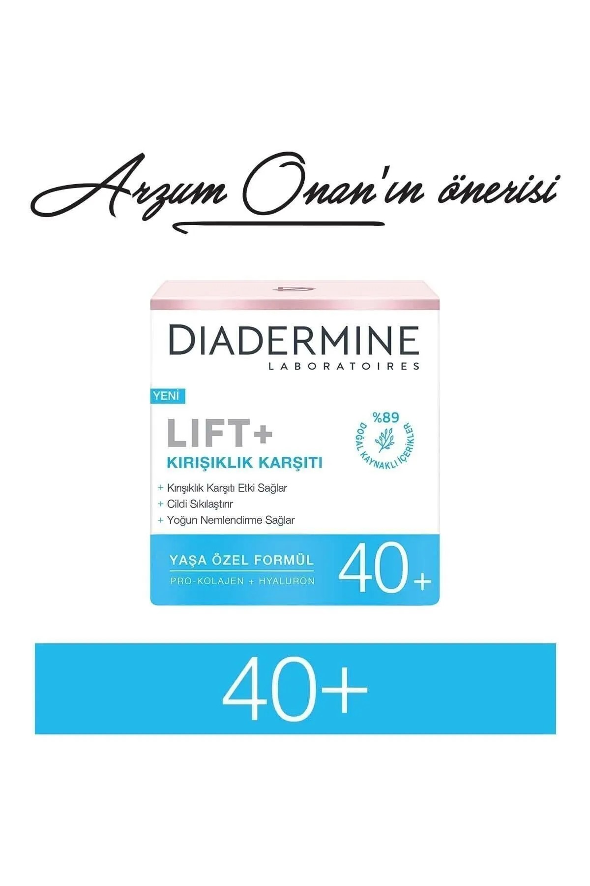 Diadermine 40 Yaş Kırışıklık Karşıtı Krem 50 mL