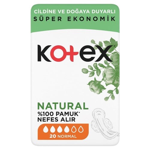 Kotex Pamuk 20 Adet Normal