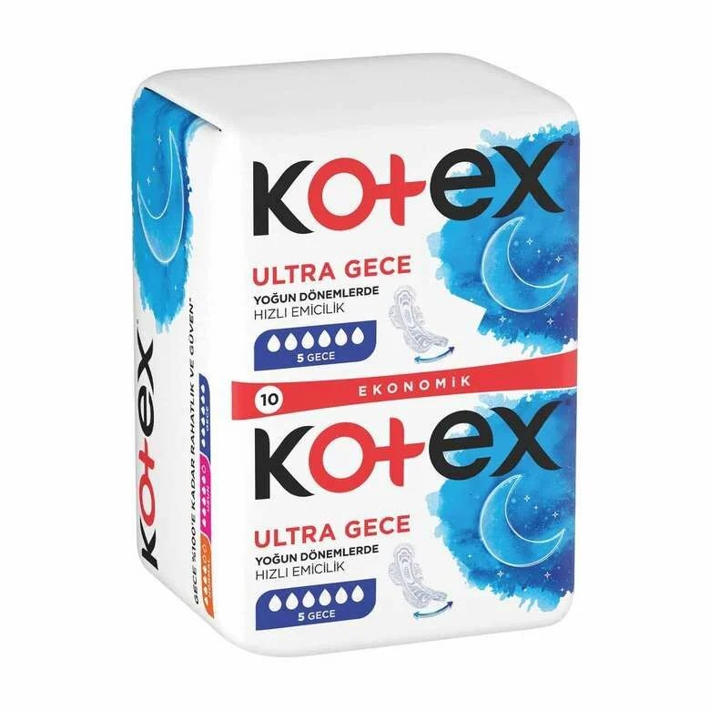 Kotex Ultra 10 Adet Gece