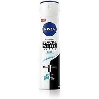 Nivea Invisible For Black and White Pure Kadın Deodorant 150 ml