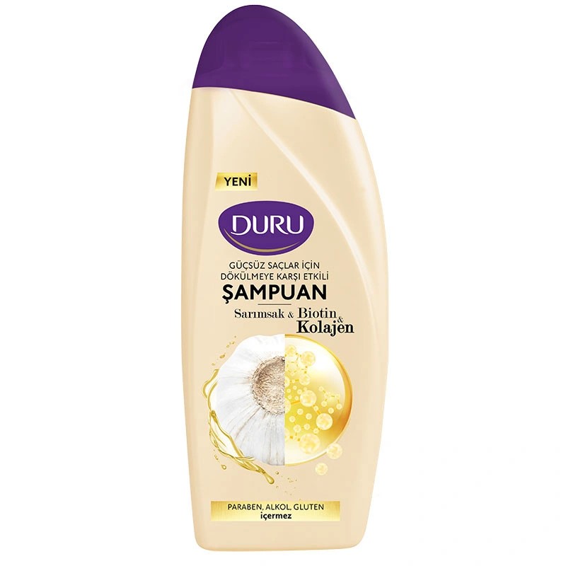 Duru Sarımsak&Biotin Şampuan 500 mL