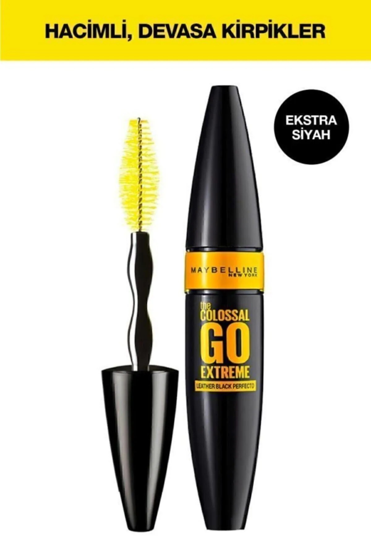 Hacim Sağlayan Siyah Maskara Colossal Go Extreme Volum Express Mascara 