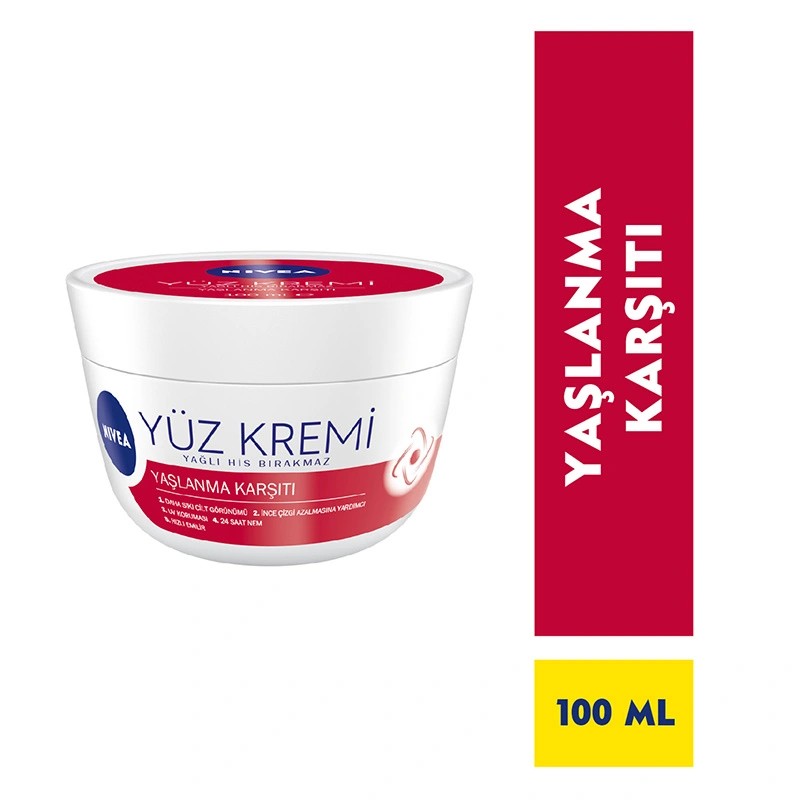 Nivea Yaşlanma Karşıtı Yüz Kremi 100 mL