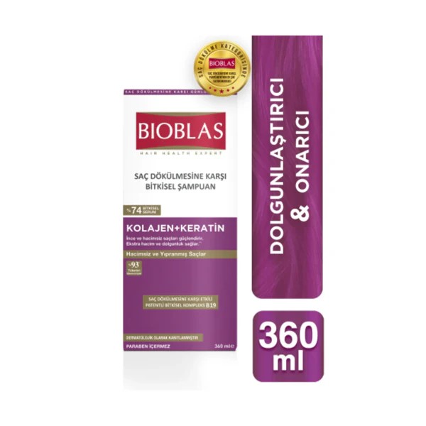 Bioblas Kolajen+Keratin Şampuan