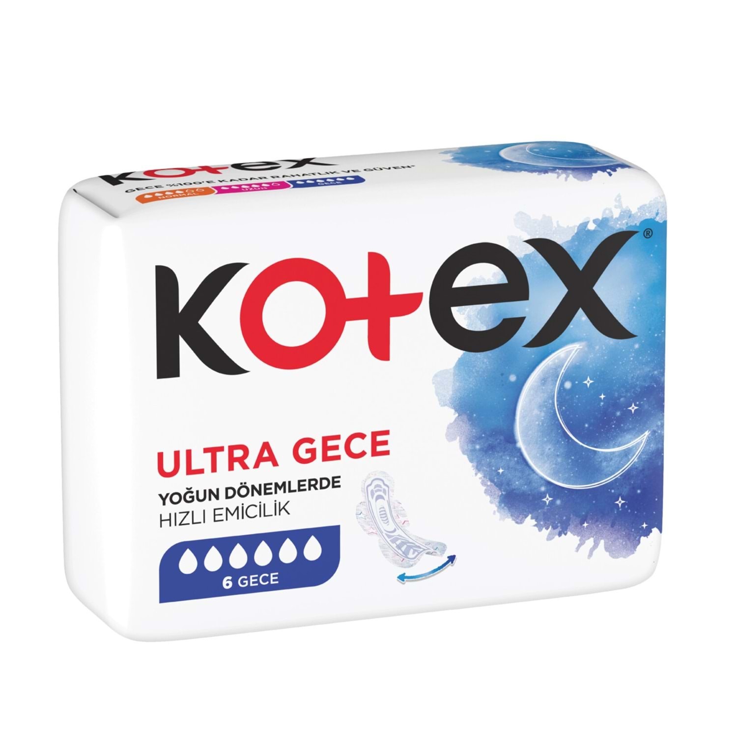 Kotex Uktra 6 Adet Gece