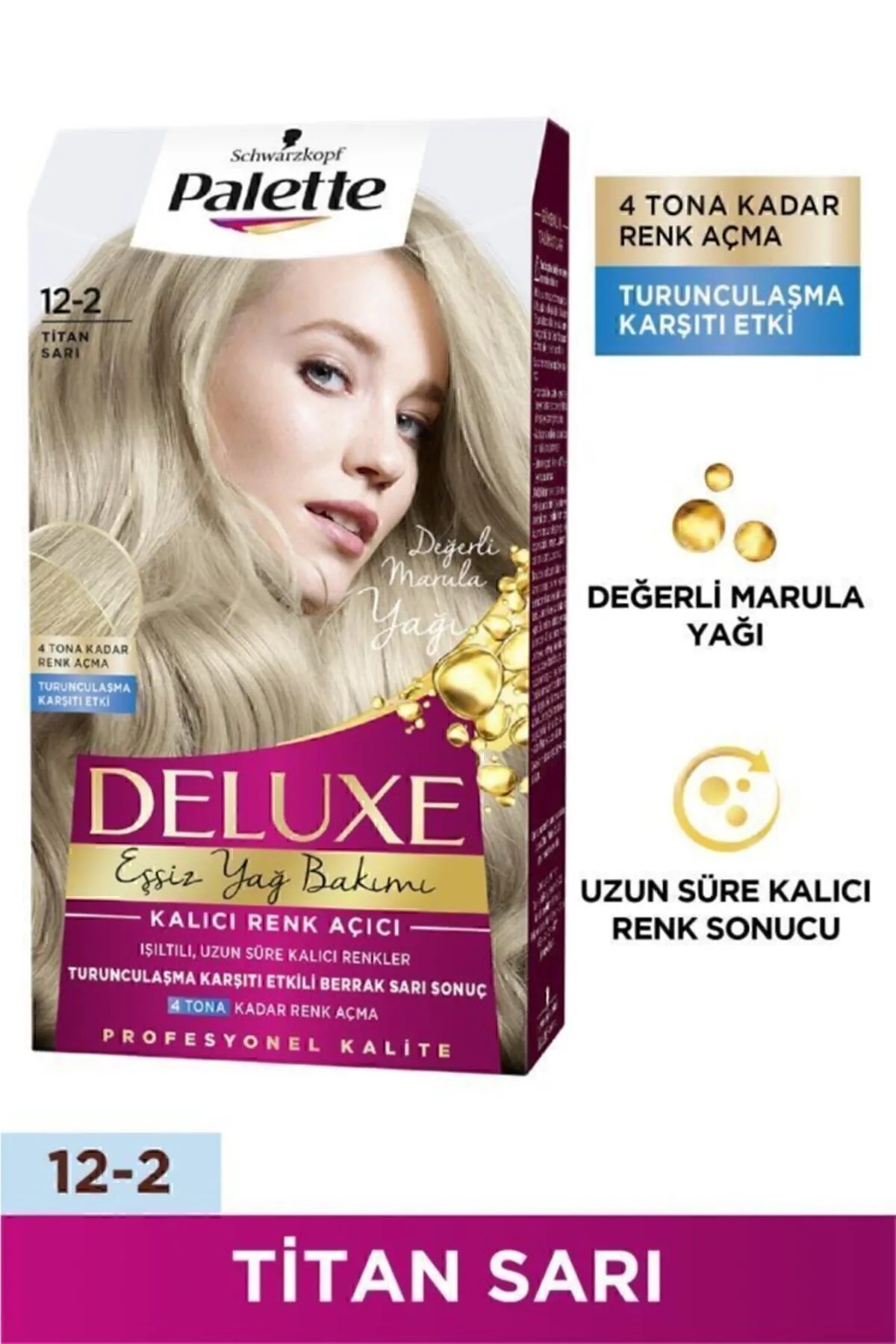 Palette Deluxe Boya 12,2 Titan Sarı