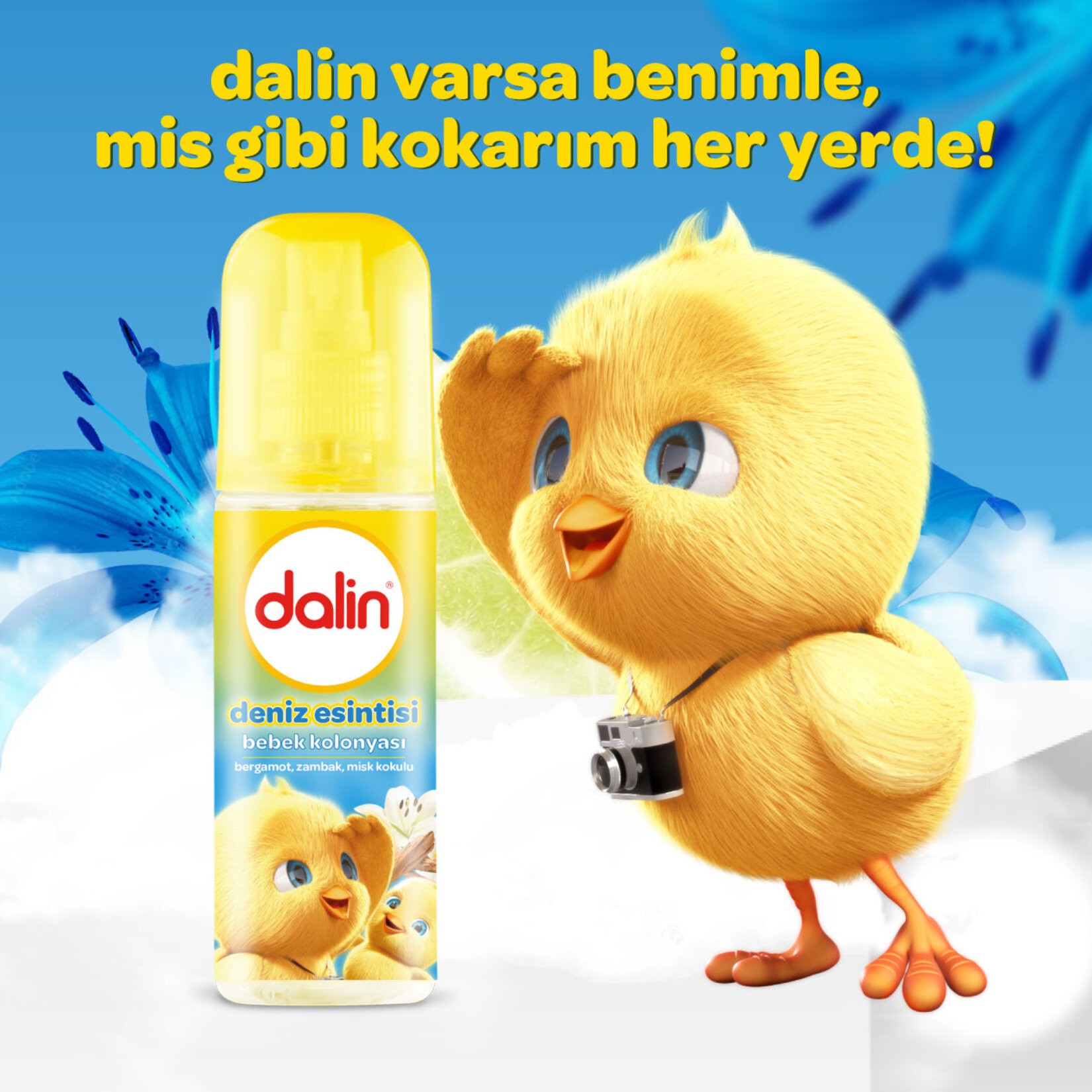 Dalin Deniz Esintisi Bebek Kolonyası 100 mL