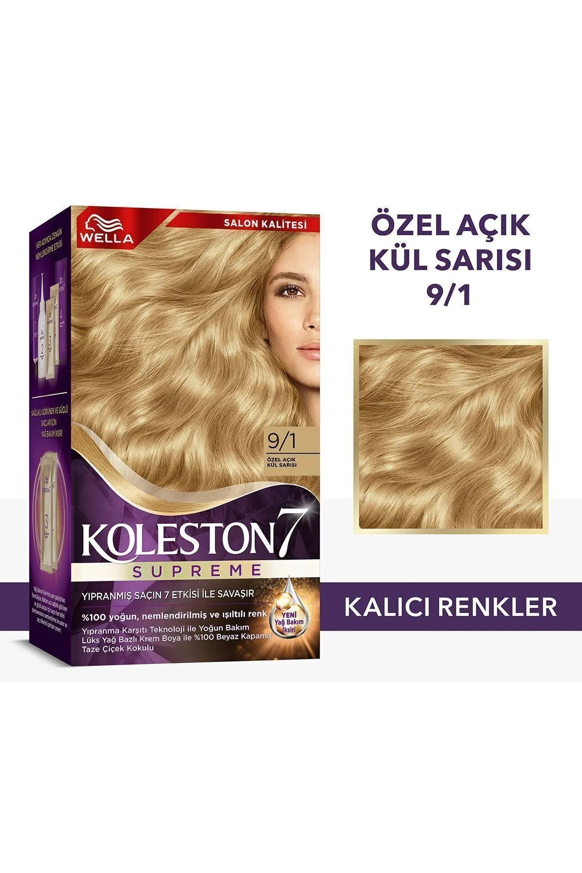 Koleston Supreme Saç Boyası 9/1 Özel Açık Kül Sarısı