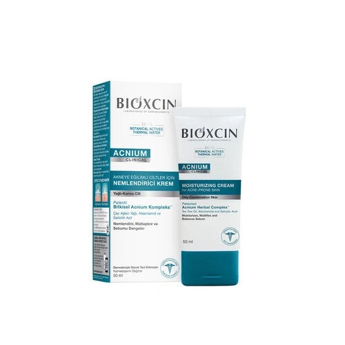 Bioxcin Akne Eğilimli Cilt Nemlendirici Krem 50 mL