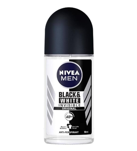 Nivea Black&White Roll On 50 mL