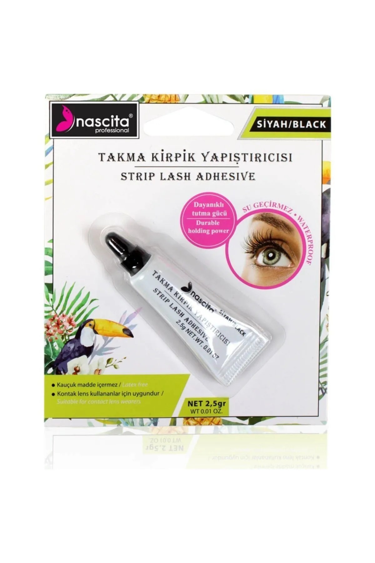 Nascita Takma Kirpik Yapıştırıcı Siyah 2,5 gr