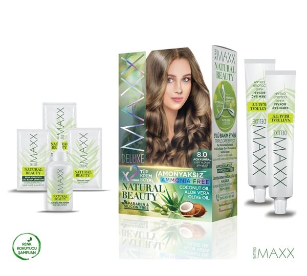 MAXX DELUXE NATURAL BEAUTY 8.0 Açık Kumral