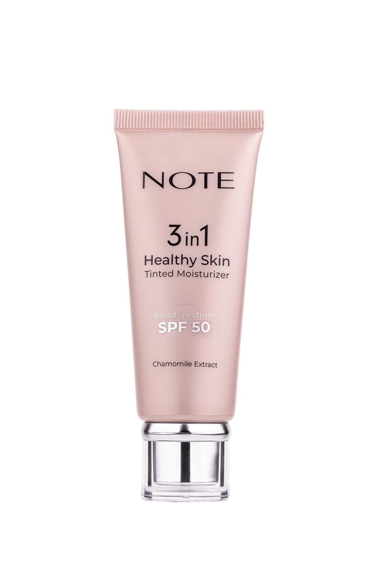 Note 3In1 Healthy Skin Tinted Moisturizer