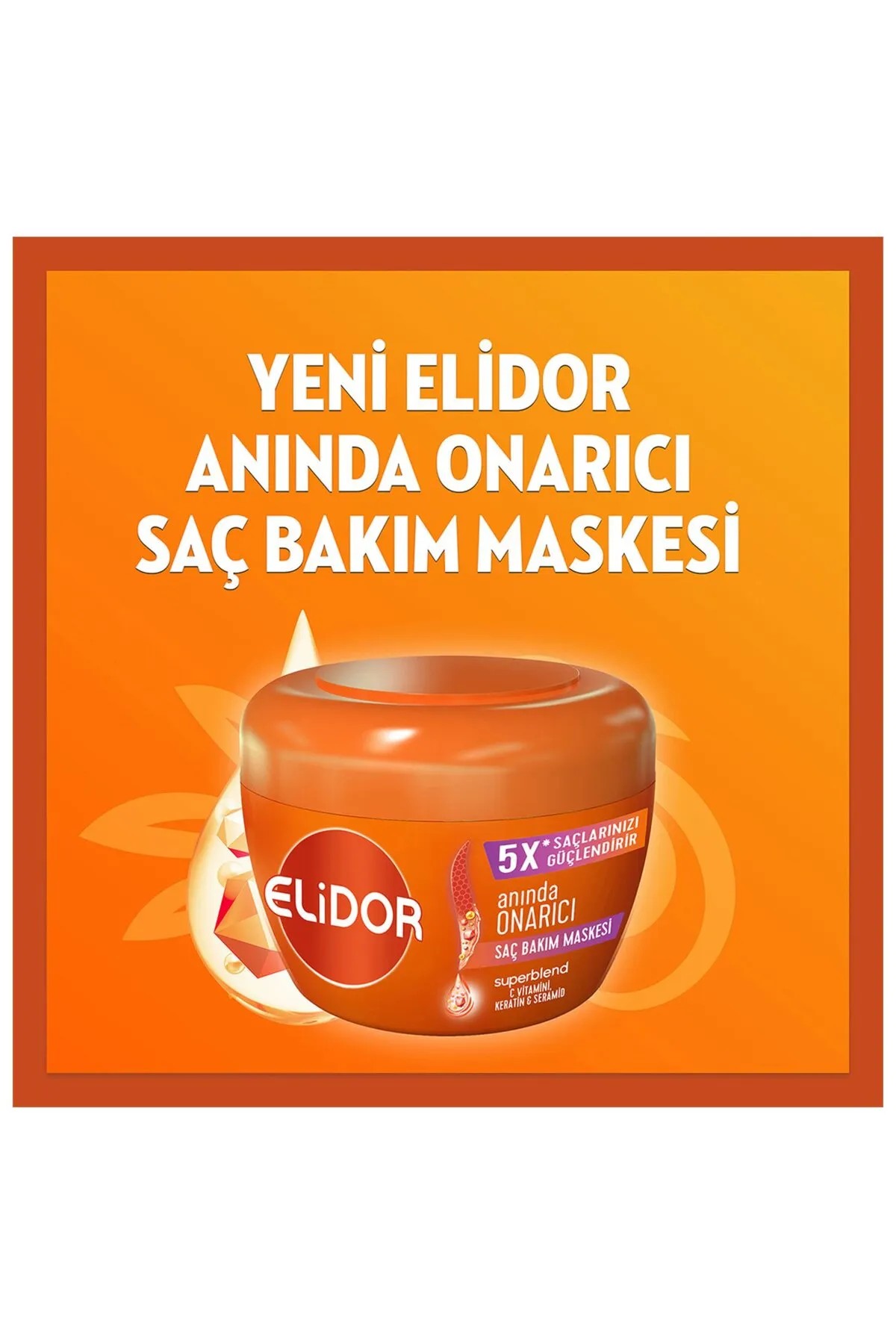 Elidor Onarıcı Saç Bakım Maskesi