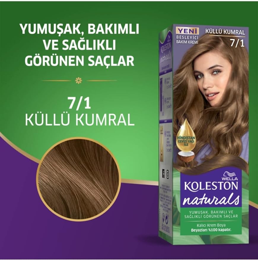 Koleston Küllü Kumral Saç Boyası 7/1
