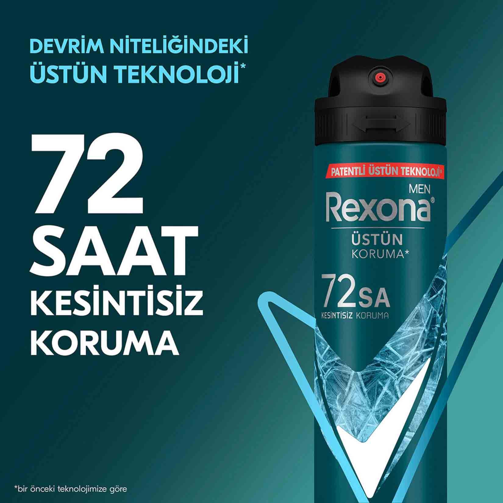 Rexona 72 Saat Xtra Cool Erkek Deodorant