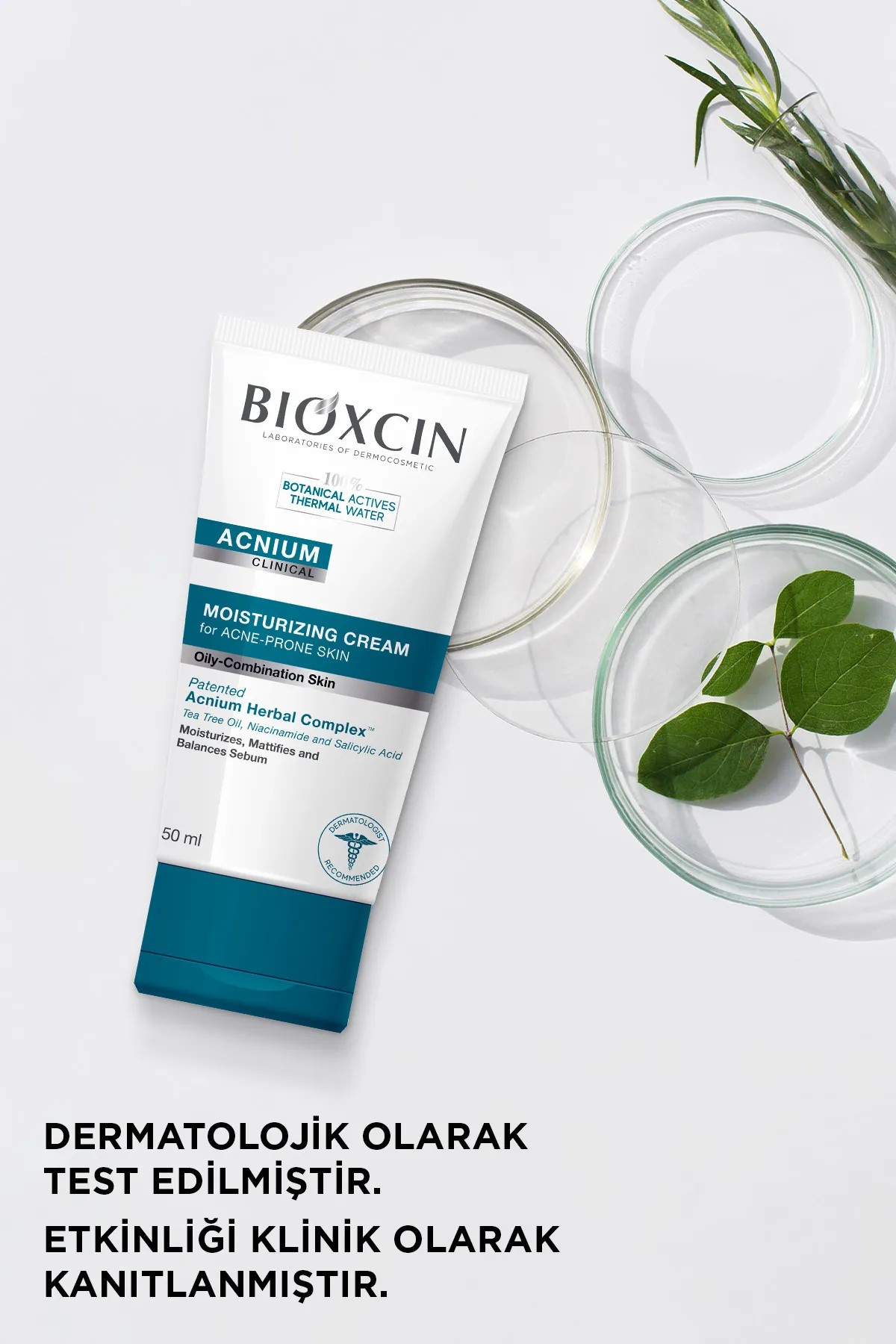 Bioxcin Akne Eğilimli Cilt Nemlendirici Krem 50 mL