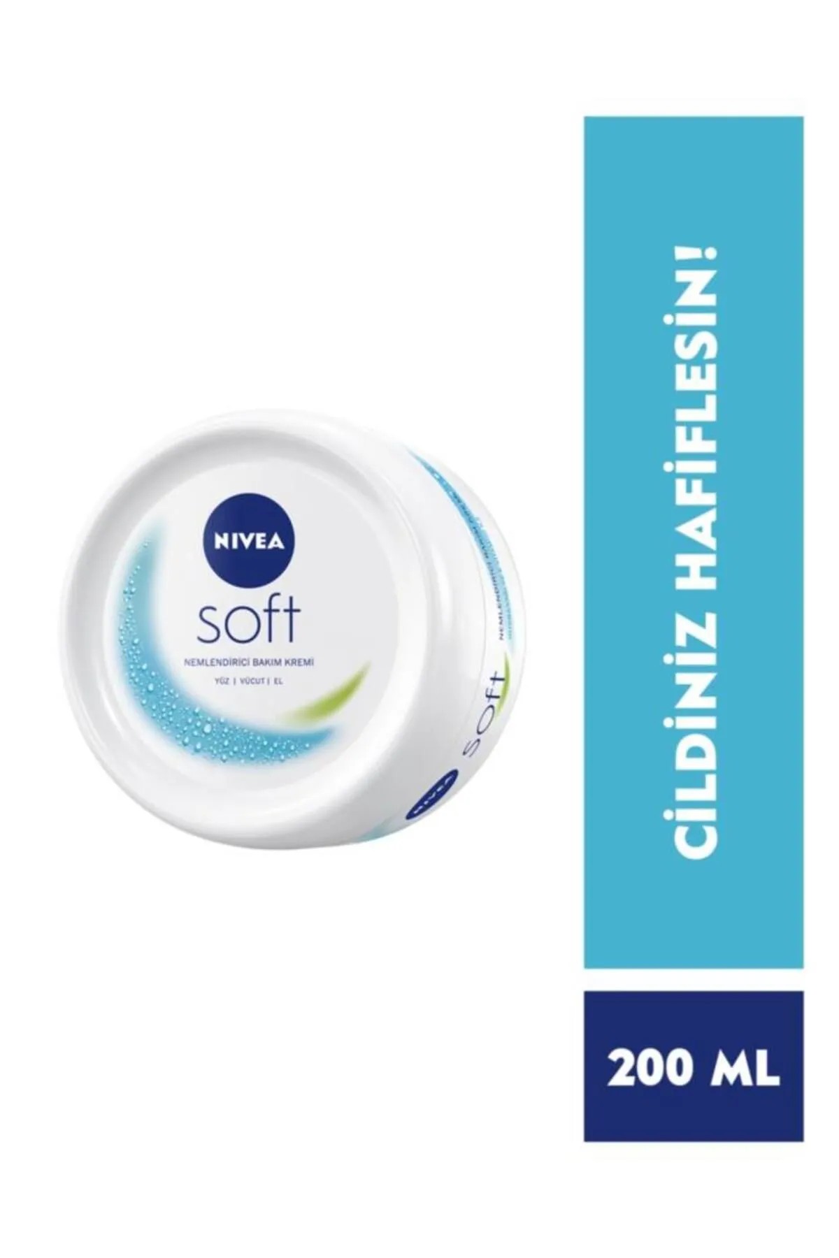 Nivea Soft Nemlendirici Bakım Kremi 200 mL