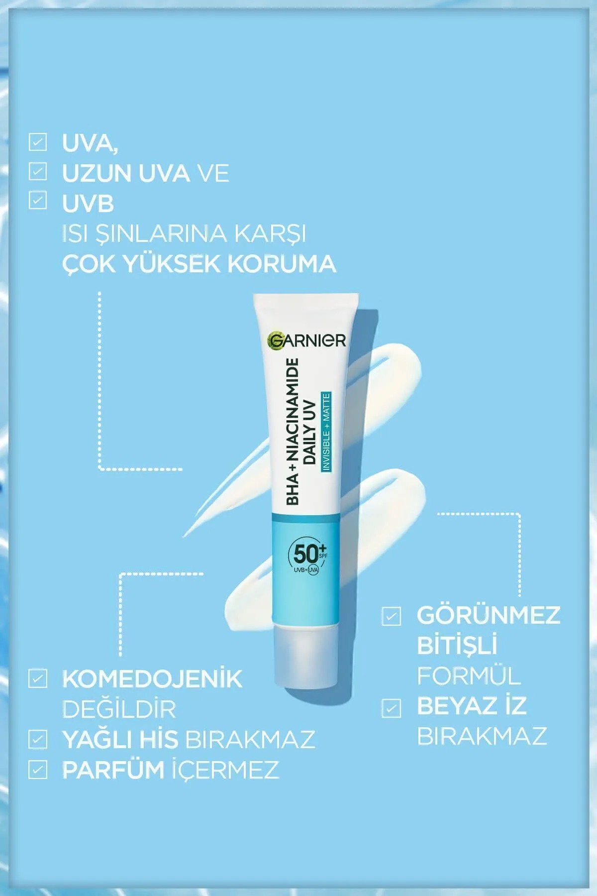 Garnier Niasinamid Güneş Koruyucu Krem 40 mL