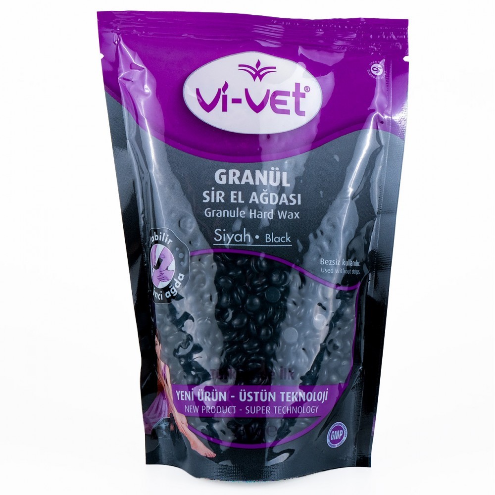 Vi-Vet  Granül Boncuk Sir El Ağda Siyah 250 Gr