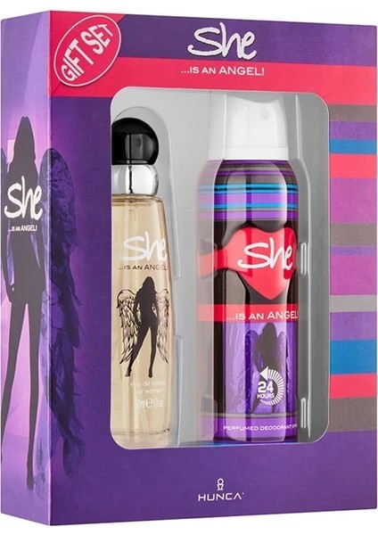 She Is An Angel Parfüm Set 150 mL