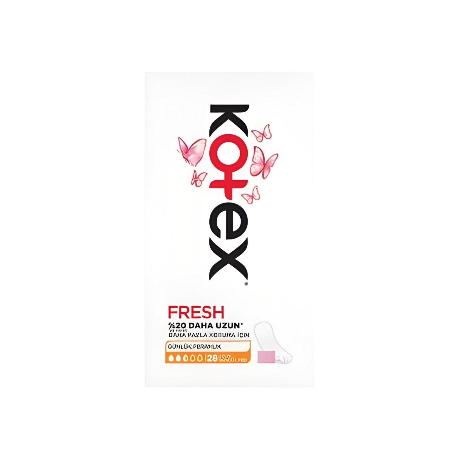 Kotex Fresh 28 Uzun Günlük Ped