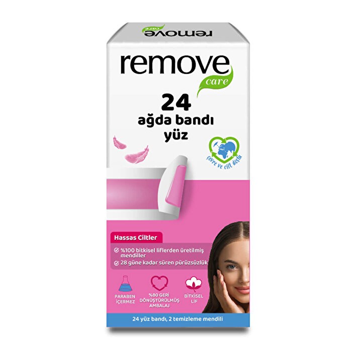 Remove 24 Ağda Yüz Ağda Bandı