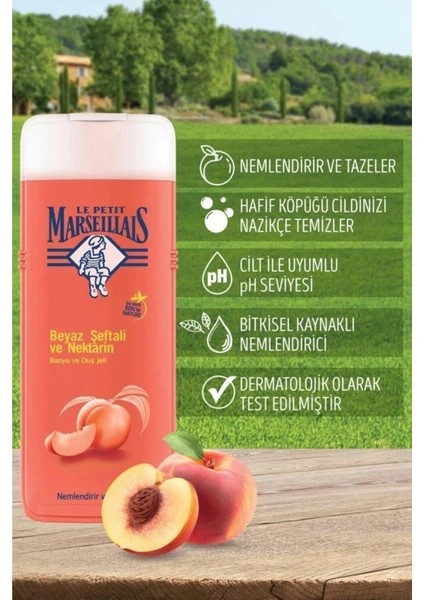 Le Petit Marseillais  Şeftali Duş Jeli 400 mL