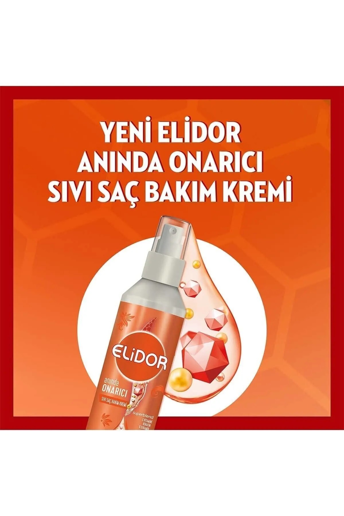 Elidor Anında Onarıcı Sıvı Saç Kremi