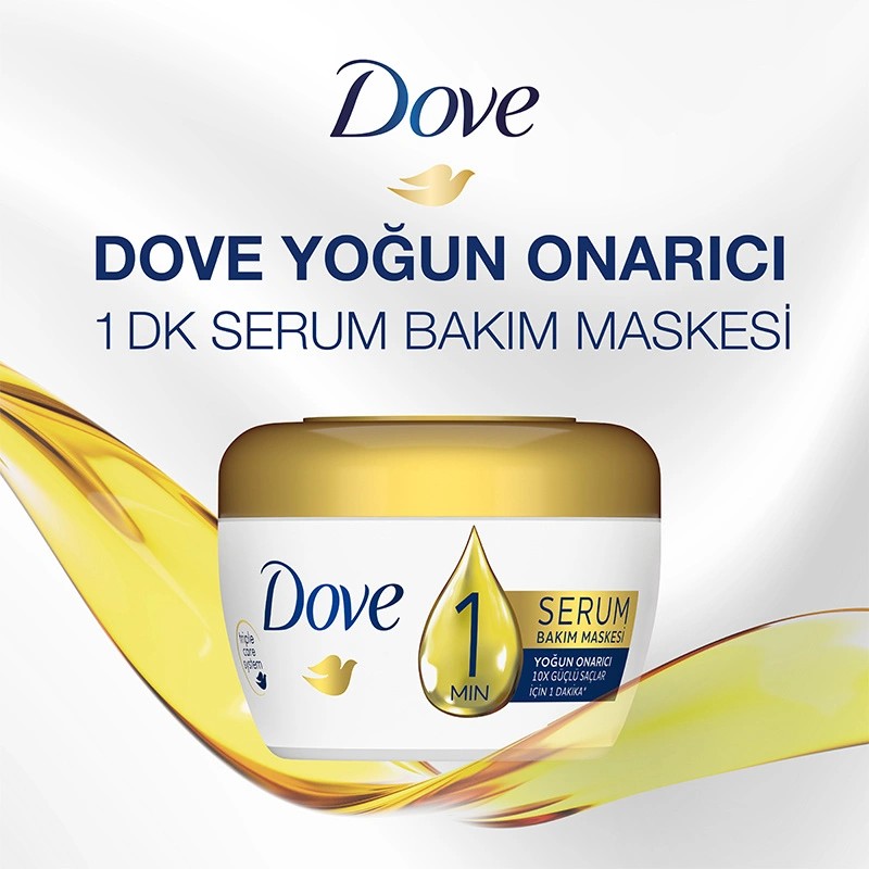 Dove 1 Min Serum Bakım Maskesi