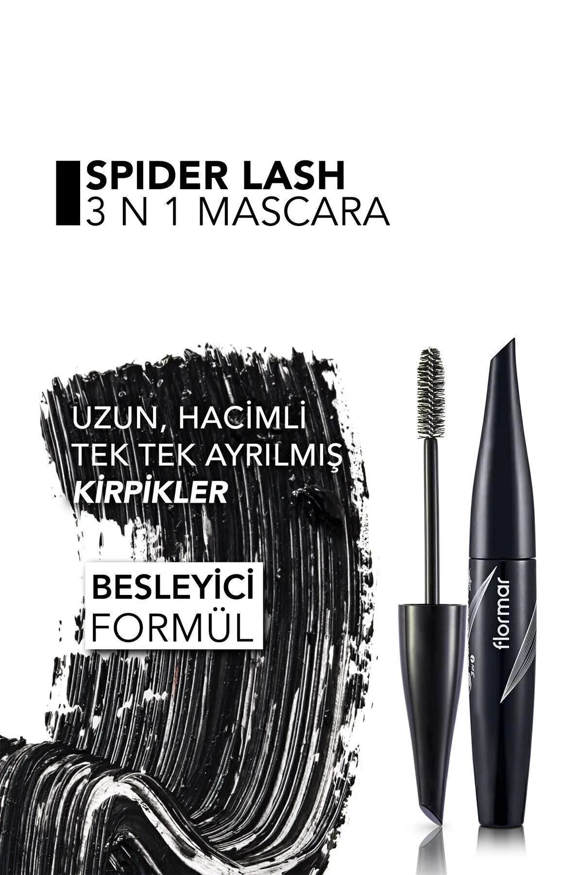 Flormar Spider Lash 3İn1 Mascara