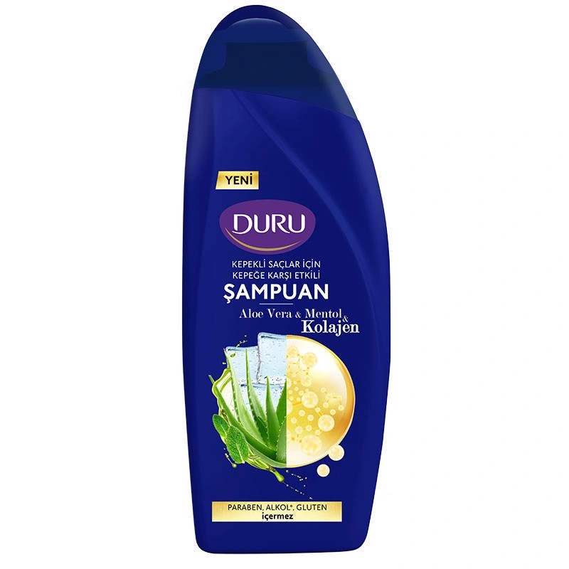 Duru Aloevera&Mentol Şampuan 500 mL