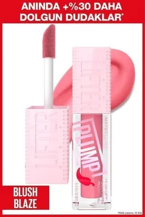 Maybelline New York Lifter Plump Dudak Parlatıcısı 001 Blush Blaze 