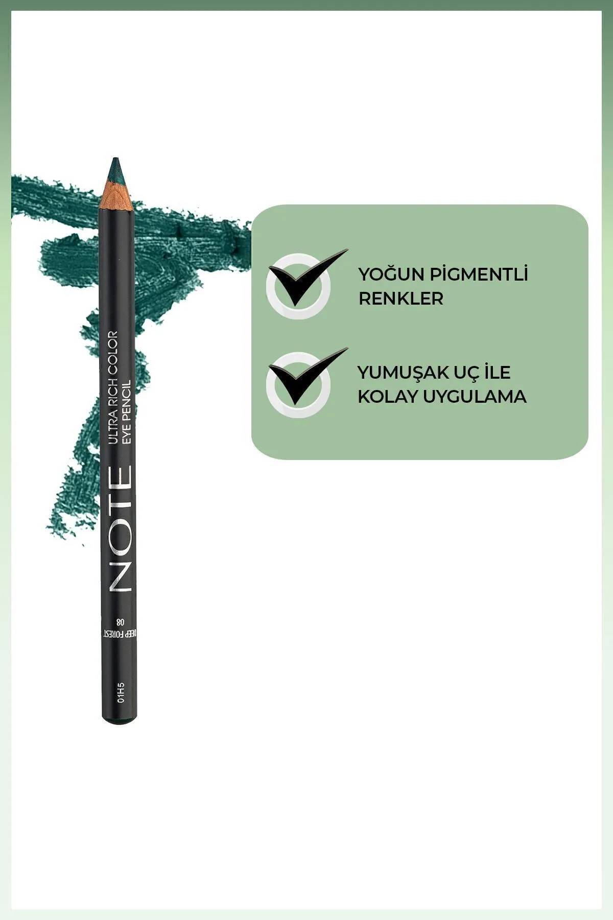 Note Ultra Rich Color Eye Pencıl 08