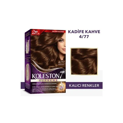 Koleston Supreme 4/77 Kadife Kahve Saç Boyası
