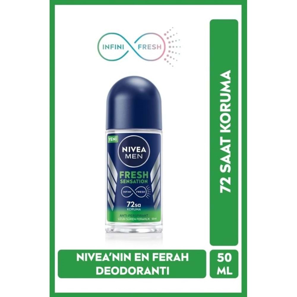 Nivea Fresh Sensation Roll On 50 mL