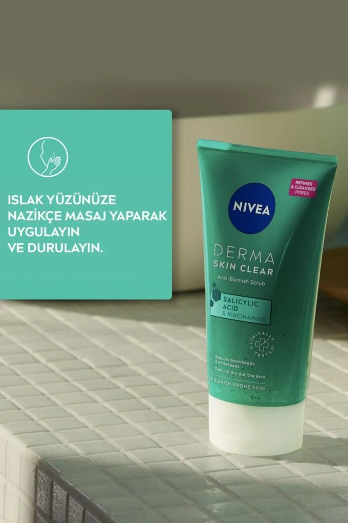 Nivea Derma Skin Clear Peeelıng